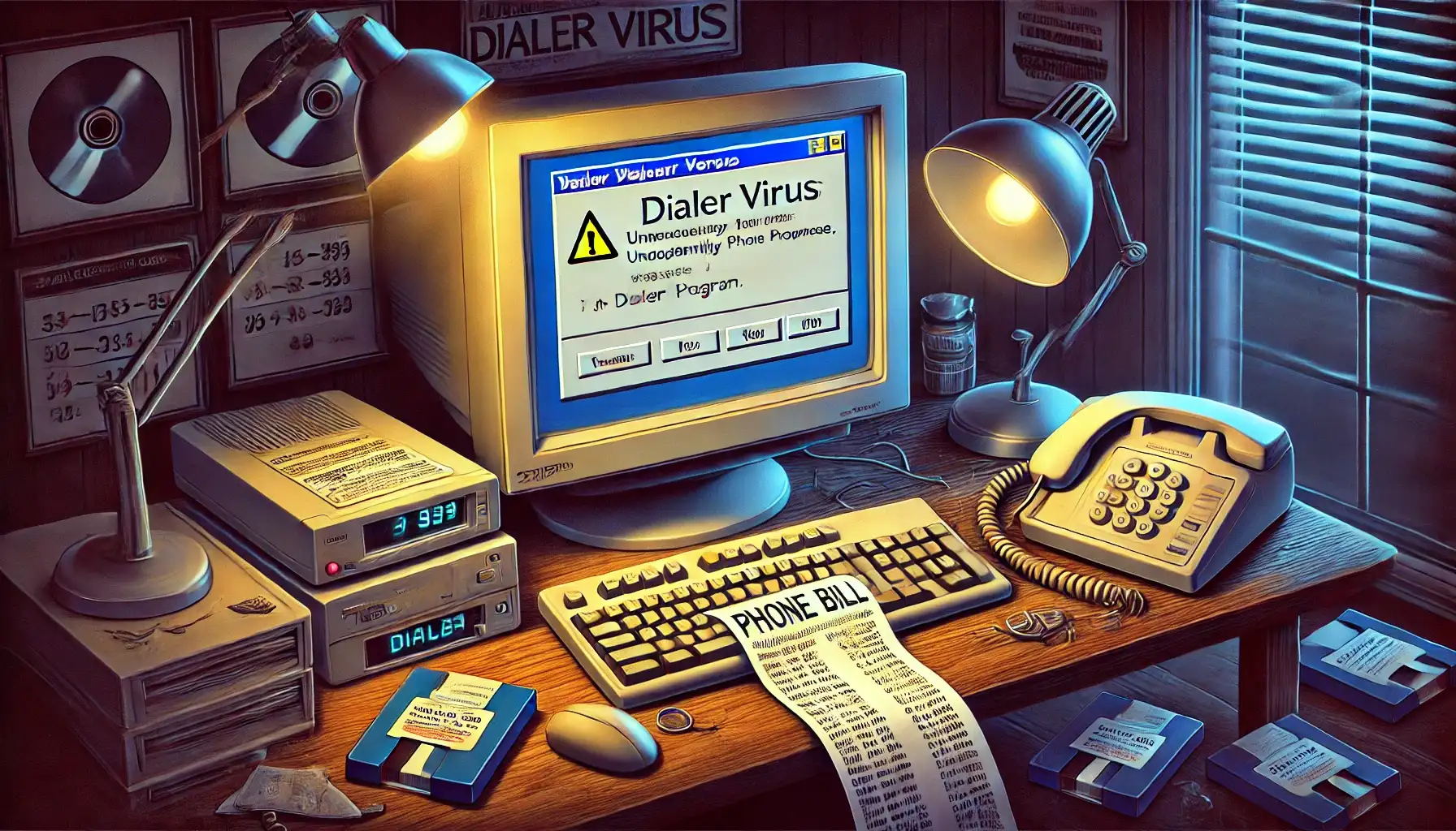 Dialer Virüsleri: Telefon Faturalarını Kabusa Çeviren Gizli Tehlike! Görseli