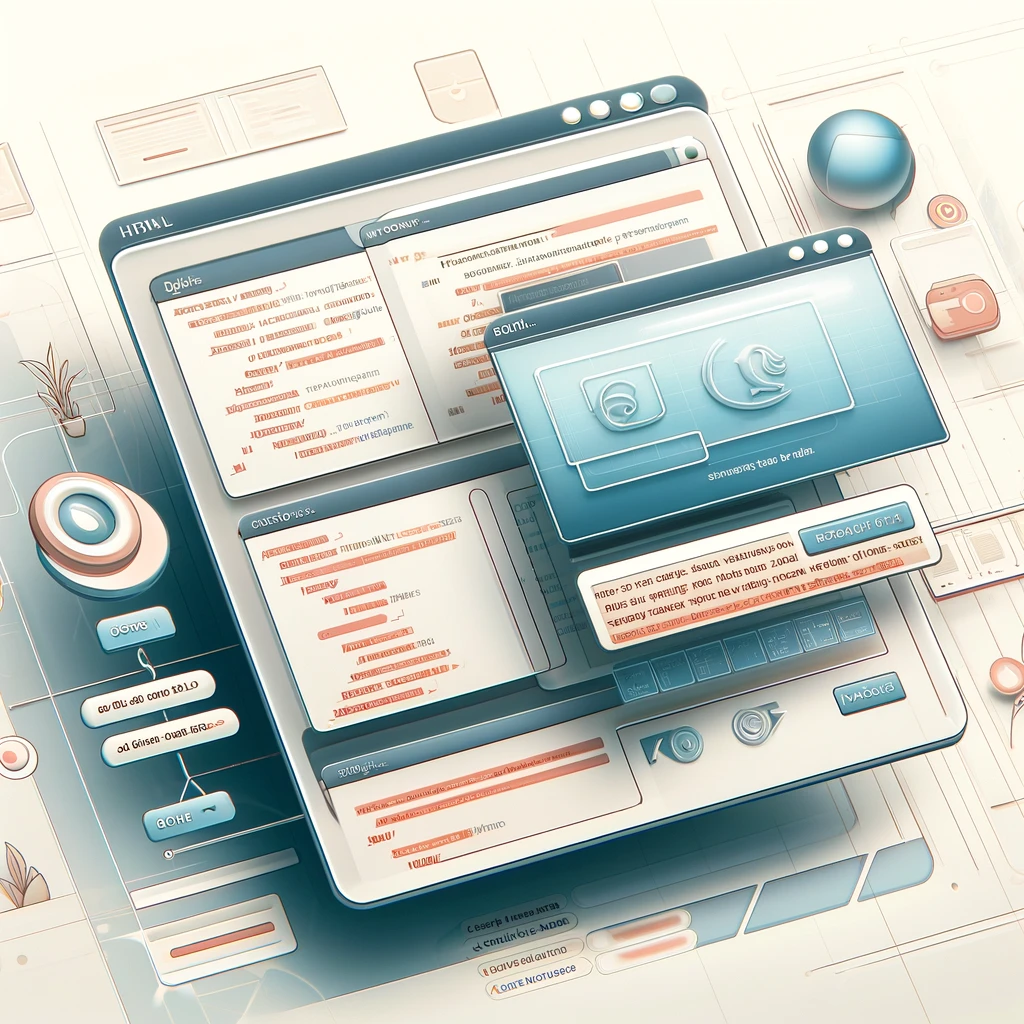 CSS ve JavaScript Kullanarak Sekmeli (Tab) İçerik Oluşturmak Görseli