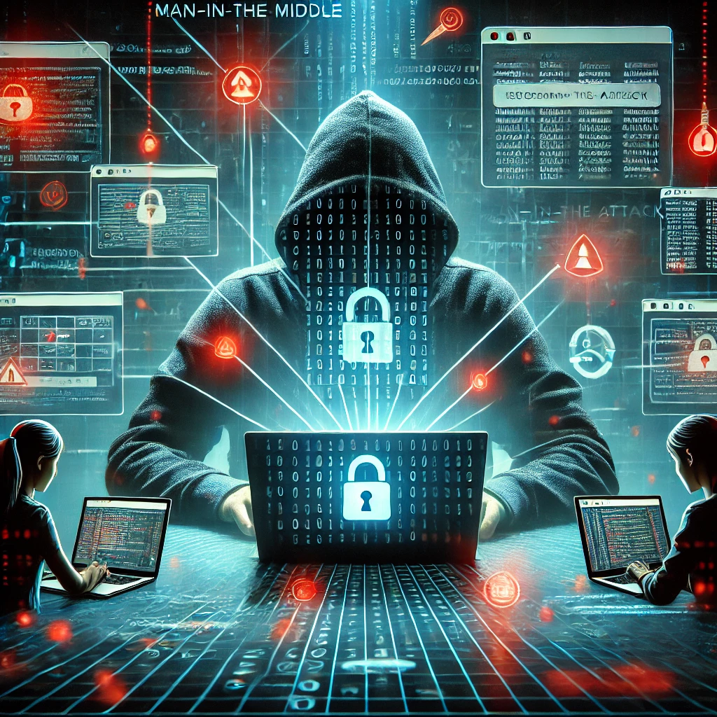 MitM (Man-in-the-Middle) Saldırıları ve Korunma Yöntemleri Görseli
