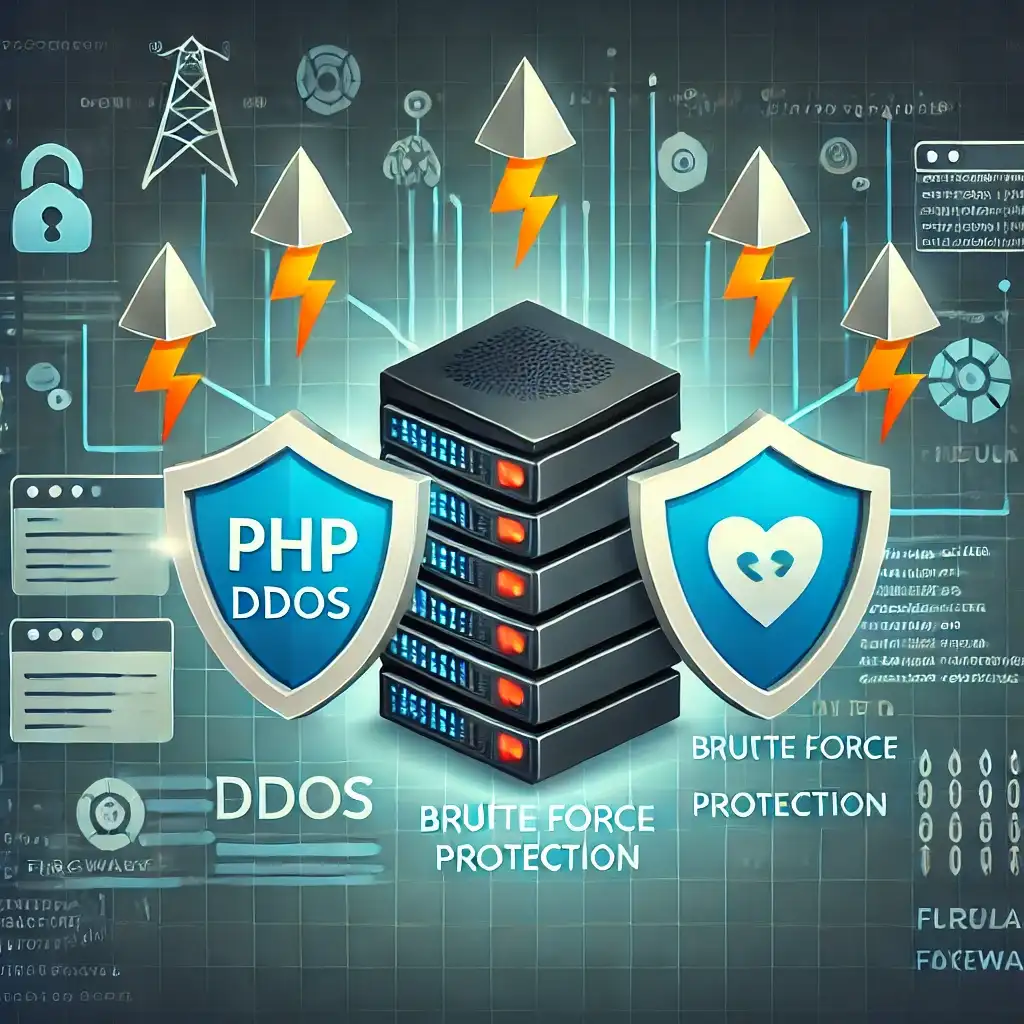 PHP ile DDoS ve Brute Force Saldırılarına Karşı Korunma Görseli
